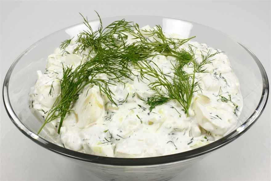 Kold kartoffelsalat 10 ... klik for at komme tilbage