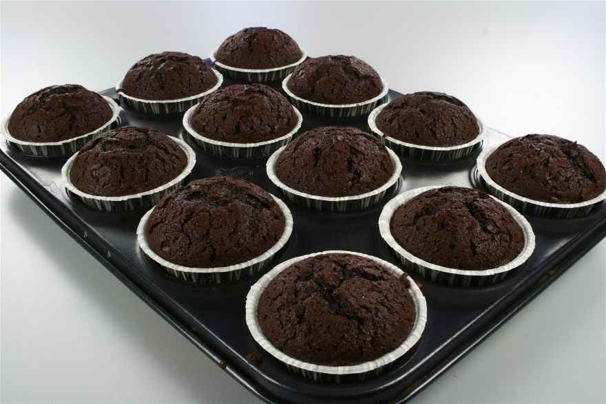 Kakaomuffins ... klik for at komme tilbage