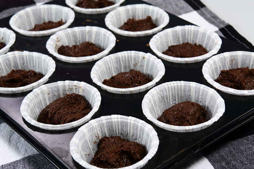 Brownie muffins med kakao ... klik for at komme tilbage