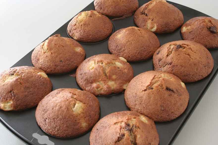 Banan chokolade muffins ... klik for at komme tilbage