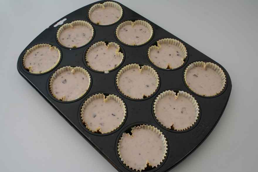 Kirsebær muffins - Kirsebærmuffins ... klik for at komme tilbage