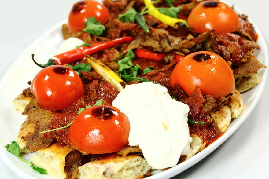 Iskender Kebab ... klik for at komme tilbage