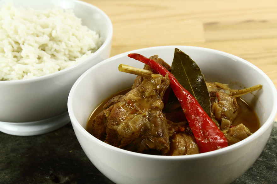 Kyllingecurry fra Sri Lanka ... klik for at komme tilbage