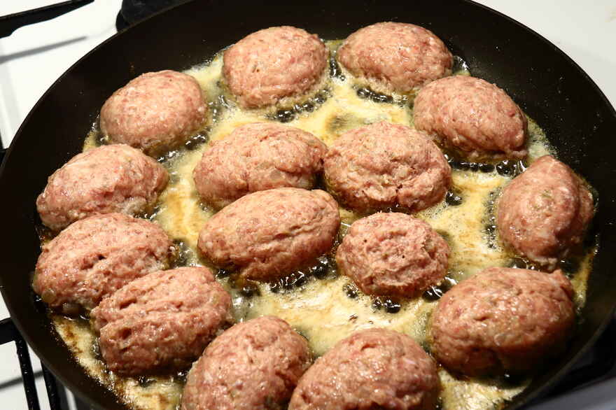 Vildsvinefrikadeller ... klik for at komme tilbage