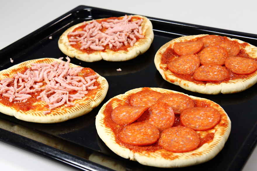 Pita Pizza ... klik for at komme tilbage