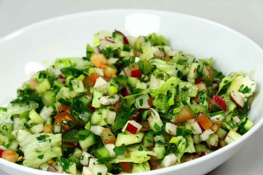 Fattoush (libanesisk salat) ... klik for at komme tilbage