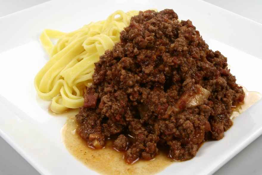 Spaghetti Bolognese a'la Jamie Oliver ... klik for at komme tilbage