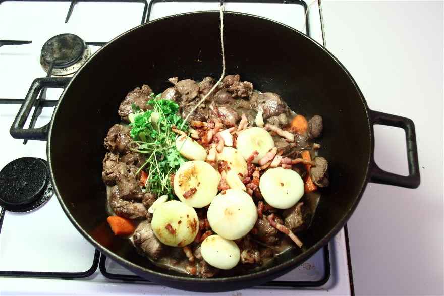 Dyrebov bourguignonne ... klik for at komme tilbage