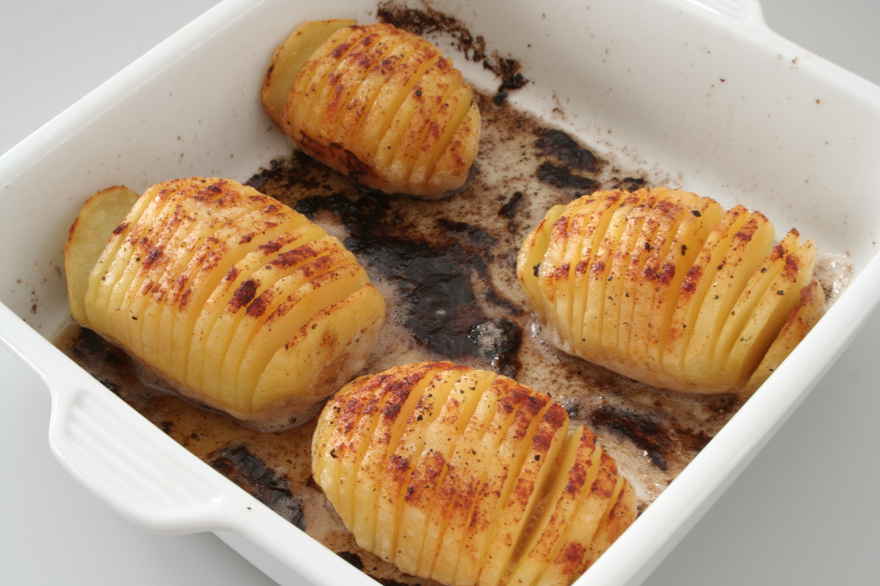 Hasselbackkartofler ... klik for at komme tilbage