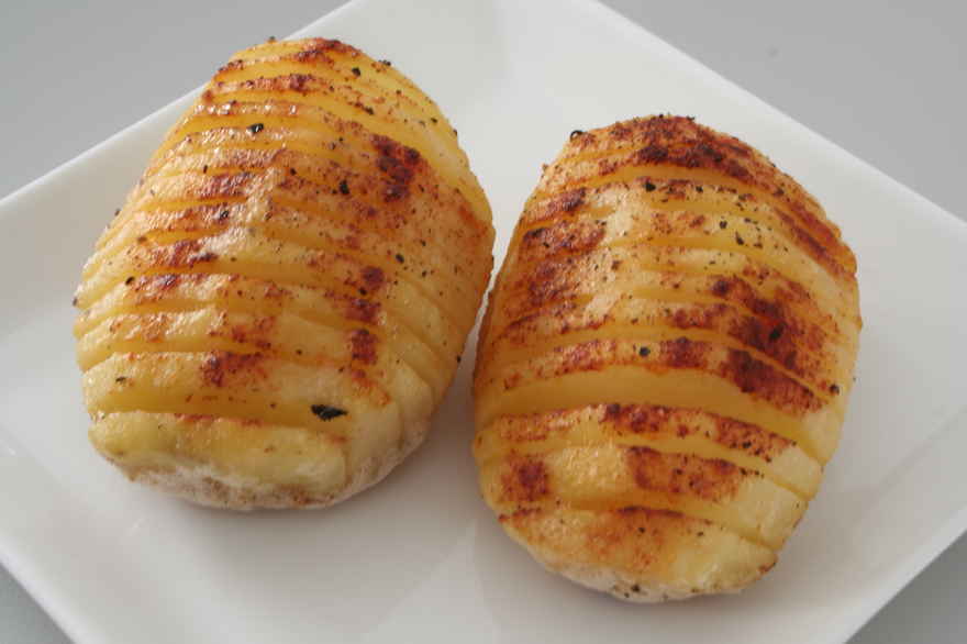 Hasselbackkartofler ... klik for at komme tilbage