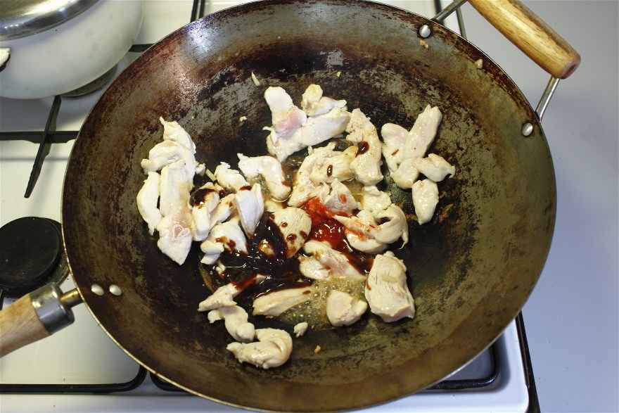 Kylling med cashewnødder ... klik for at komme tilbage