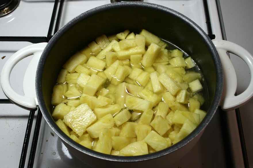 Ananas trifli ... klik for at komme tilbage