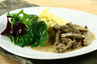 Bøf stroganoff med cognac ... klik på billedet for at komme tilbage