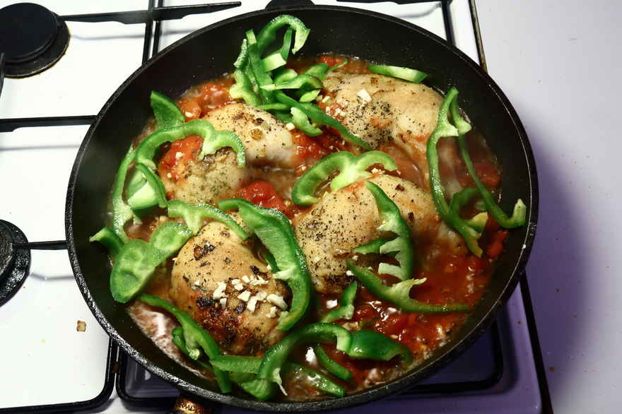 Pollo alla Siciliana Kylling ... klik for at komme tilbage