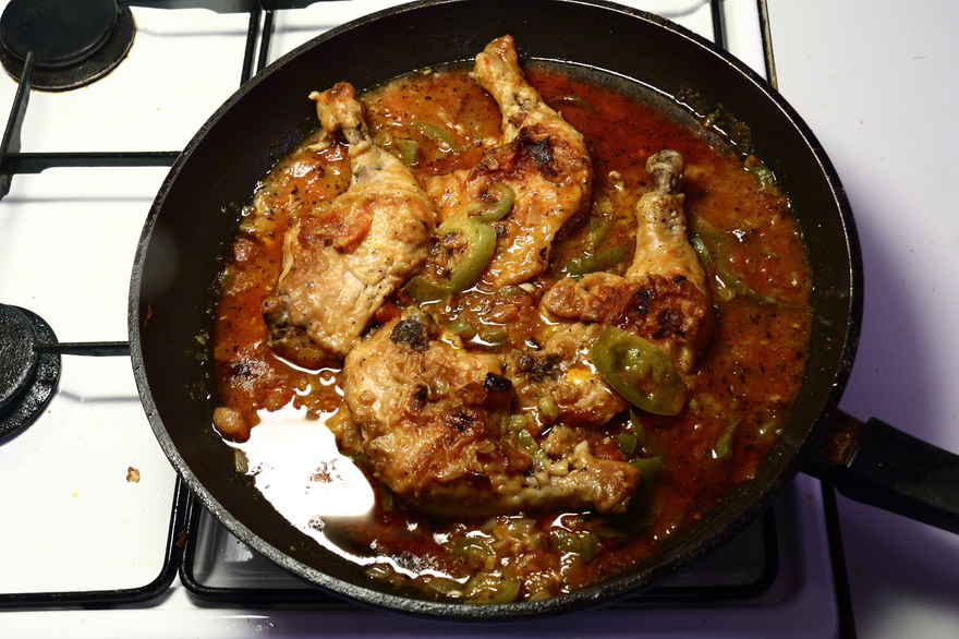 Pollo alla Siciliana Kylling ... klik for at komme tilbage