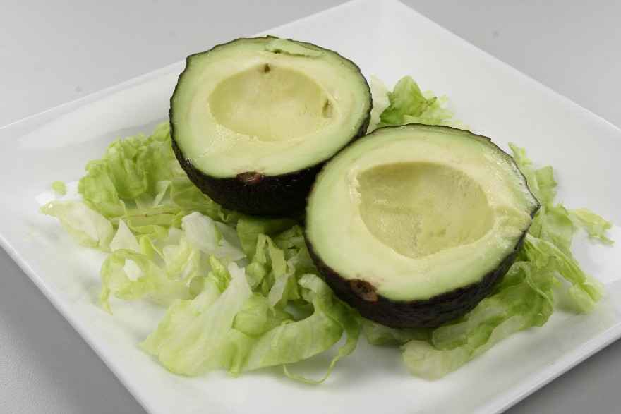 Avocado med champignonfyld ... klik for at komme tilbage