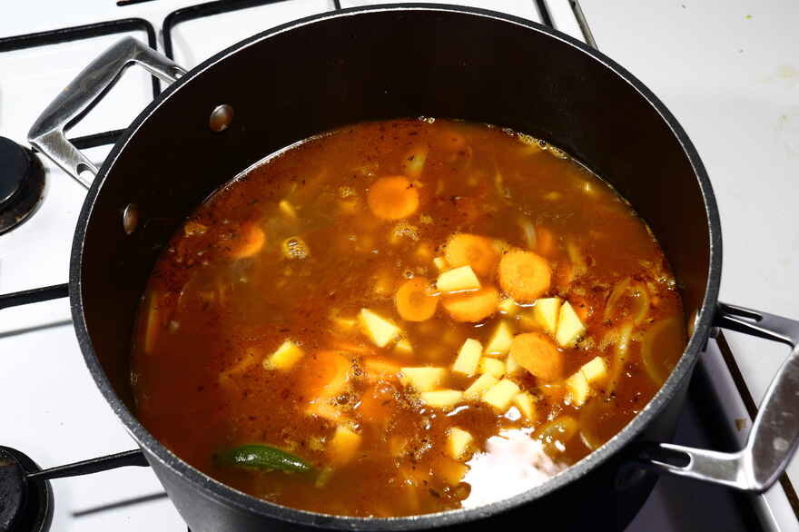 Tyrkisk Linsesuppe ... klik for at komme tilbage