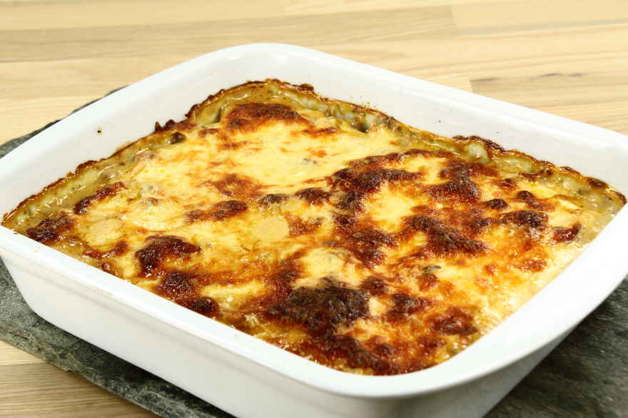 Kartoffelmoussaka ... klik for at komme tilbage