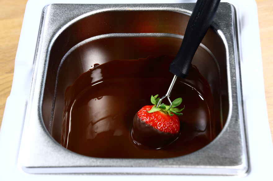 Jordbær med chokolade ... klik for at komme tilbage