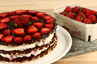 Marengslagkage med jordbær ... klik på billedet for at komme tilbage