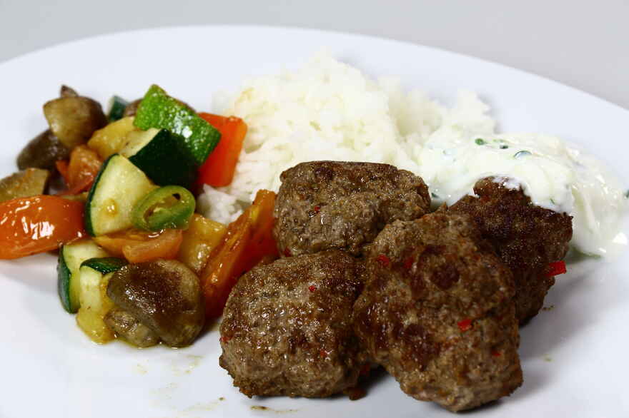 Kofta - Köfte - Tyrkiske frikadeller ... klik for at komme tilbage