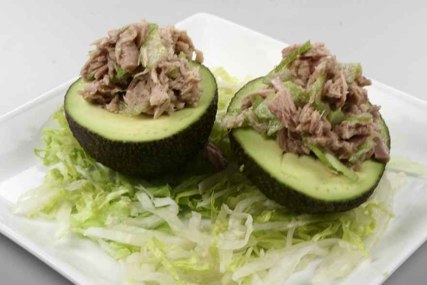 Avocado med tunfyld ... klik for at komme tilbage