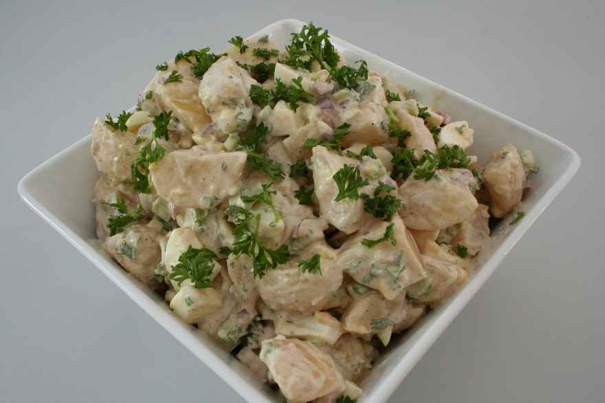 Fru Ramskovs Kartoffelsalat ... klik for at komme tilbage