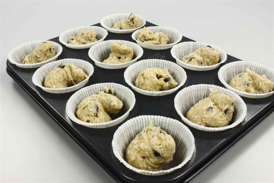 Muffins med nødder og chokolade ... klik for at komme tilbage