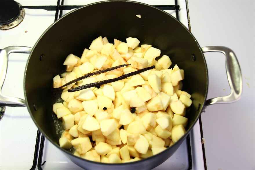 Æblekage med gele ... klik for at komme tilbage