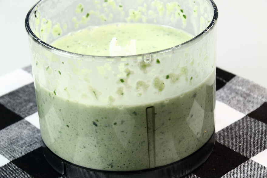 Agurkesauce som dressing ... klik for at komme tilbage