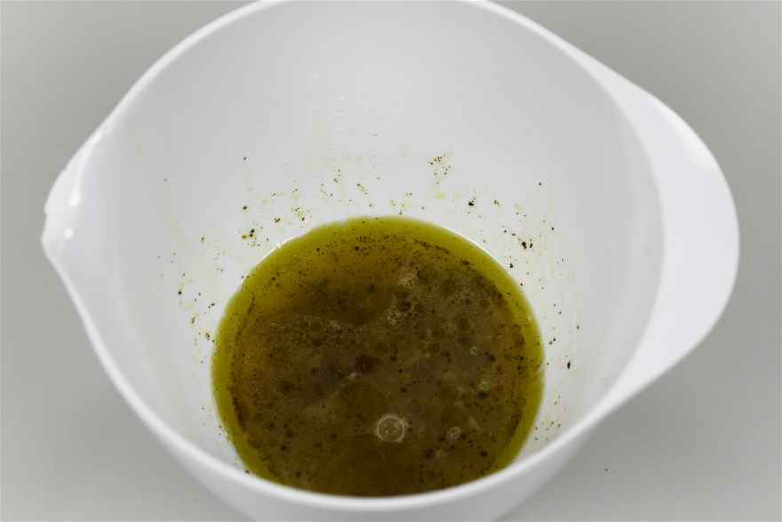 Kalorielet vinaigrette-dressing ... klik for at komme tilbage