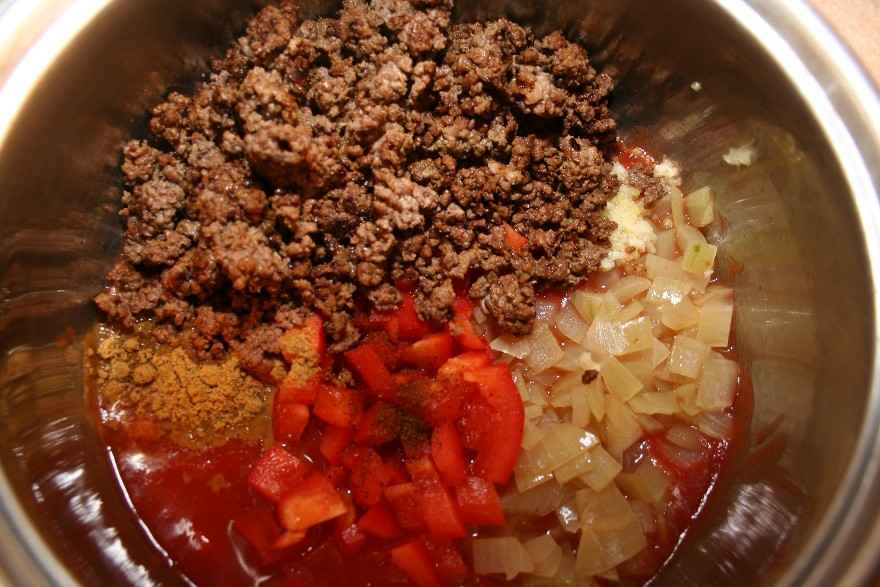 Sund chili con carne (fedtfattig) ... klik for at komme tilbage