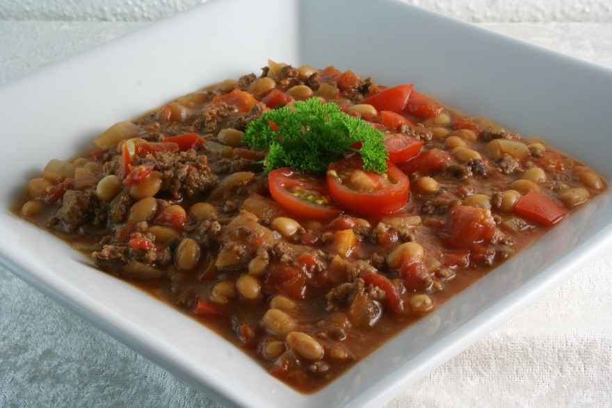 Sund chili con carne (fedtfattig) ... klik for at komme tilbage