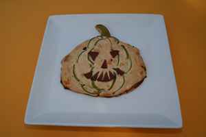 Halloweenpizza, billede 4