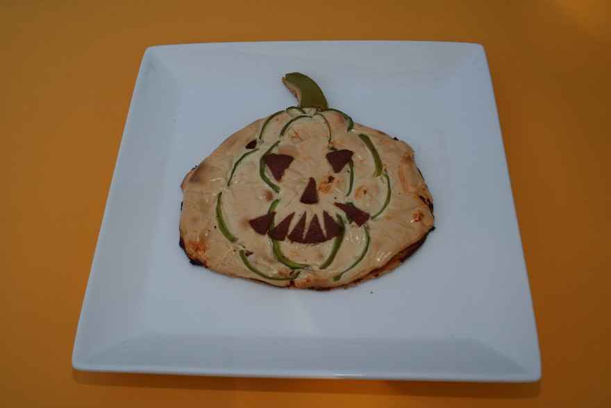 Halloweenpizza ... klik for at komme tilbage