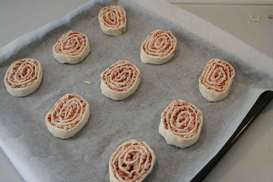 Pizzasnegle med butterdej ... klik for at komme tilbage