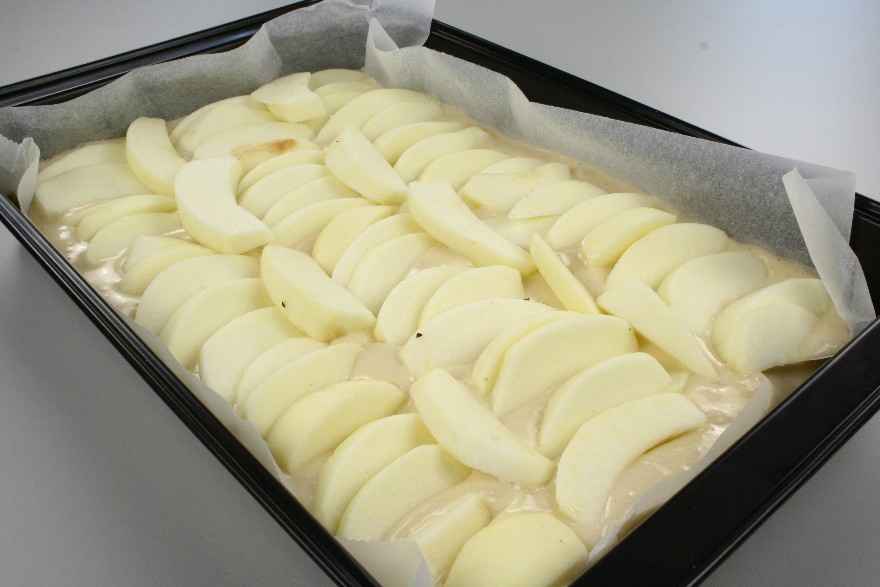 Bradepandekage med æbler (diabetes) ... klik for at komme tilbage