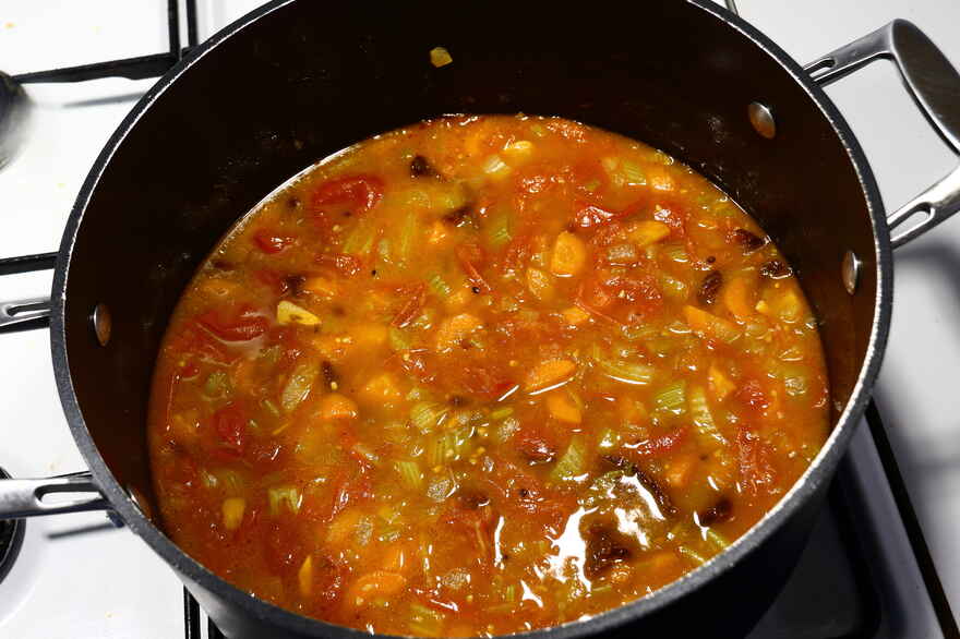 Tomatsuppe med friske tomater 02 ... klik for at komme tilbage