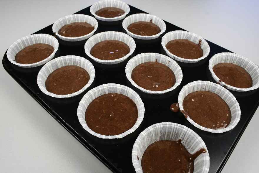 Chokolade muffins 04 ... klik for at komme tilbage