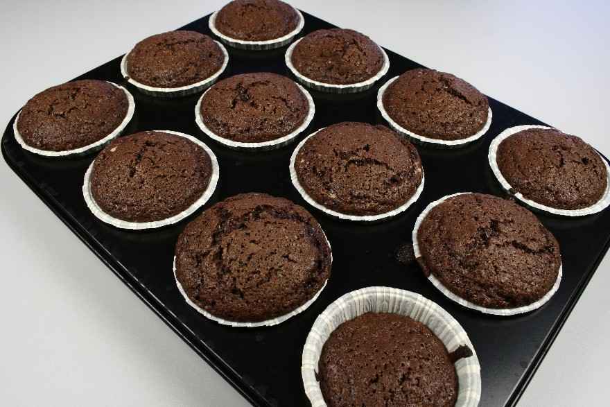 Chokolade muffins 04 ... klik for at komme tilbage