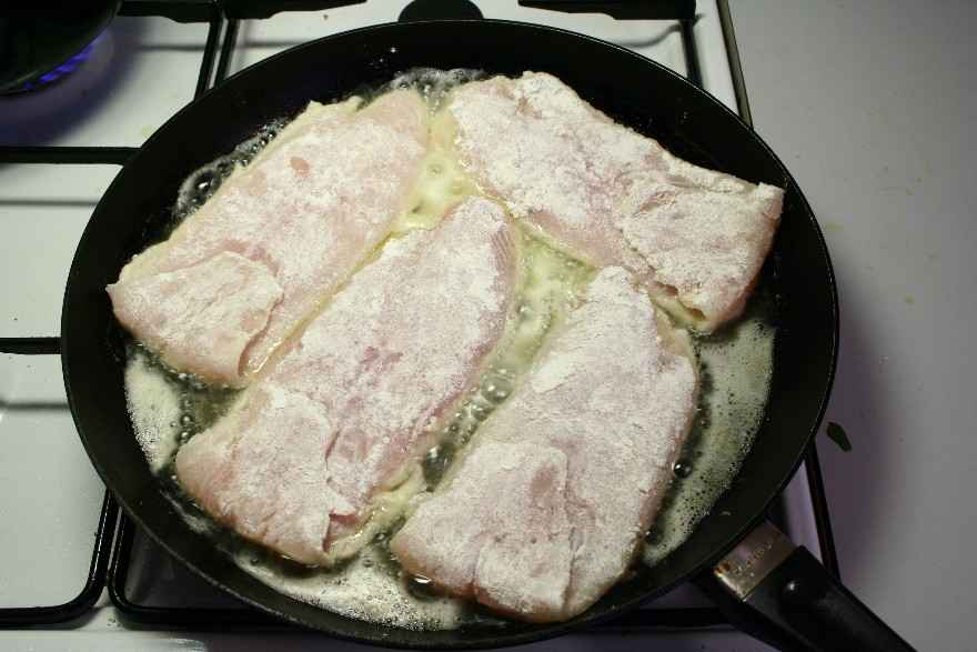 Pangasiusfilet på pande ... klik for at komme tilbage