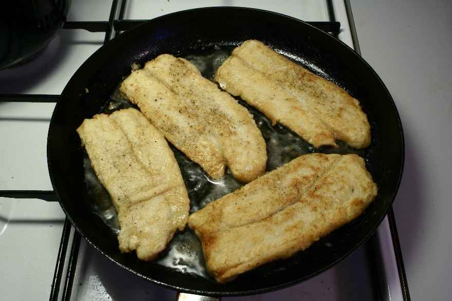 Pangasiusfilet på pande ... klik for at komme tilbage