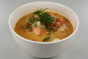 Nem og fantastisk god fiskesuppe