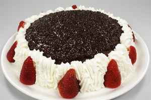 Chokoladekage med hvid chokolademousse, billede 4