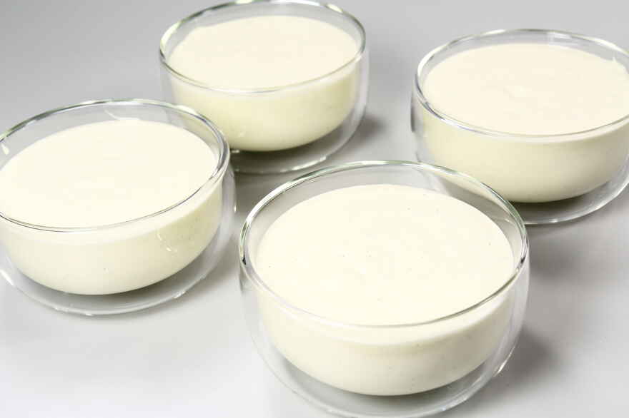 Vaniljemousse ... klik for at komme tilbage