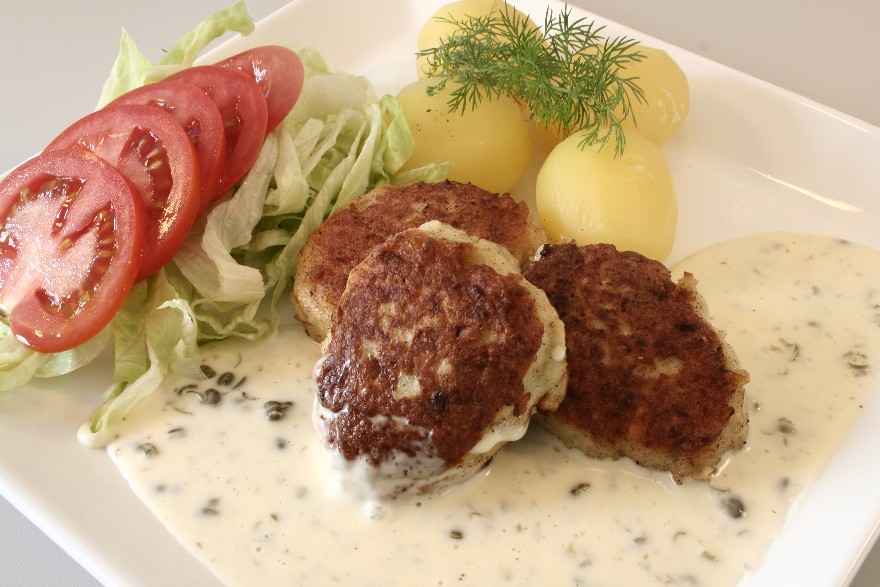 Bjørns gedefiskefrikadeller ... klik for at komme tilbage