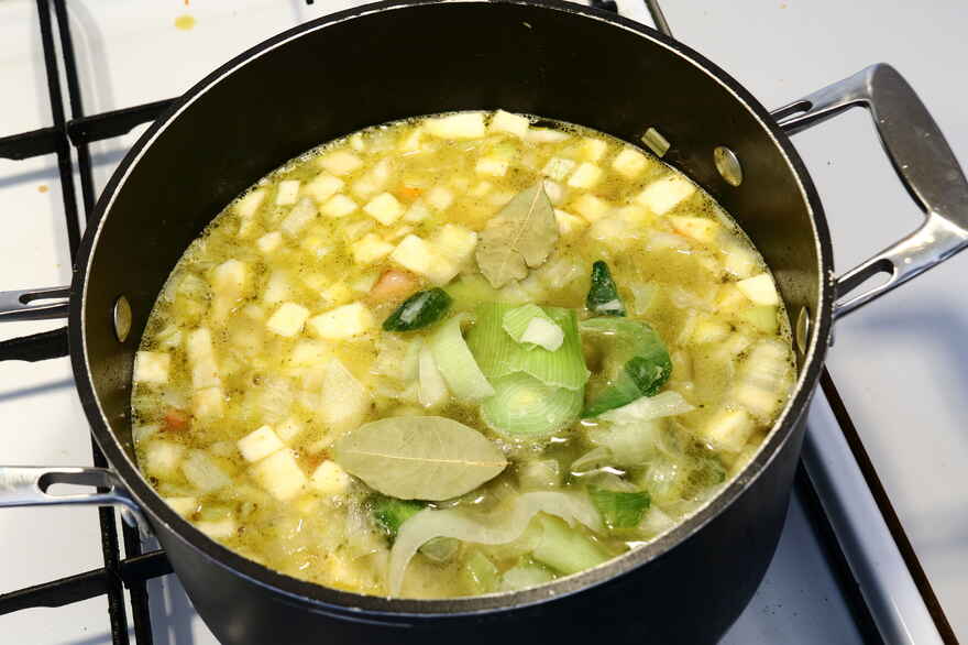 Grøntsagssuppe ... klik for at komme tilbage