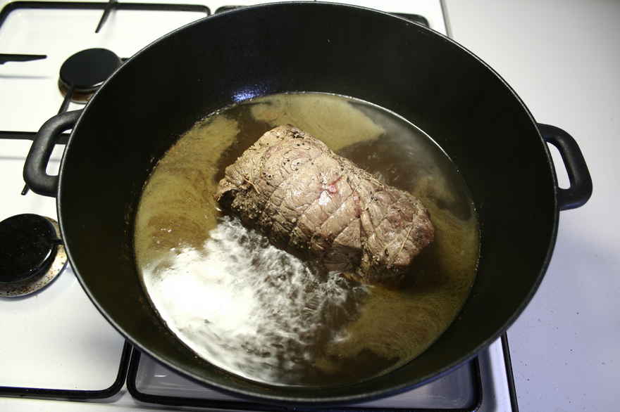 Roastbeef med hasselback-kartofler ... klik for at komme tilbage