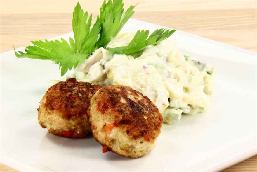 Kyllingefrikadeller  ... klik for at komme tilbage