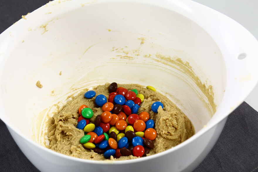 Cookies med M&Ms ... klik for at komme tilbage